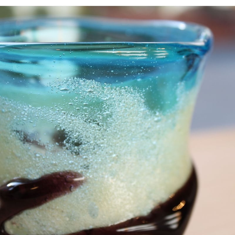 沖縄 琉球ガラス 稲嶺盛吉氏 グラス | BRILLANTE IL SUZUKI SALONE