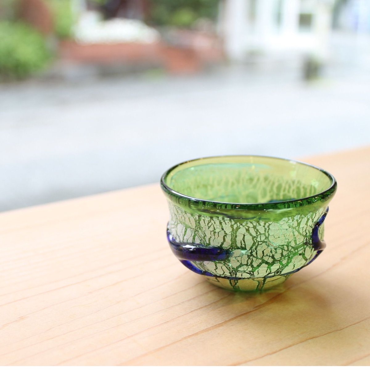 稲嶺盛吉② 琉球 ガラス 大皿 花器 【稲嶺盛吉】泡ガラス 花器 ワイン