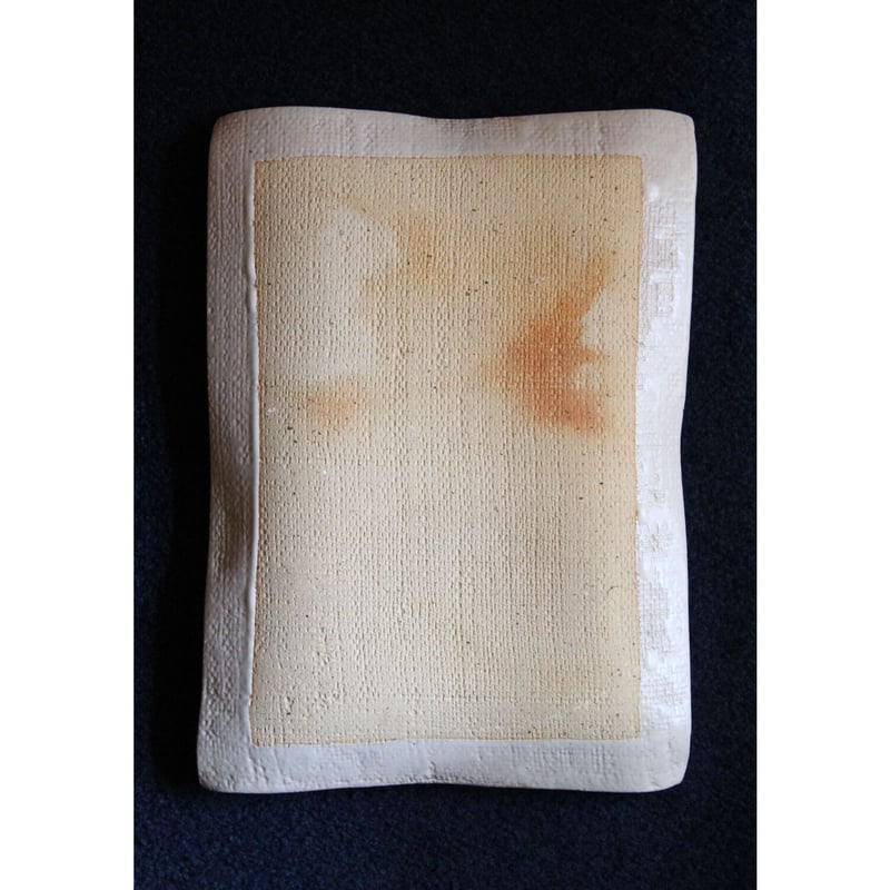 沖縄 大嶺實清さん 白釉 長方形 角皿 大嶺工房 やちむん≪送料無料