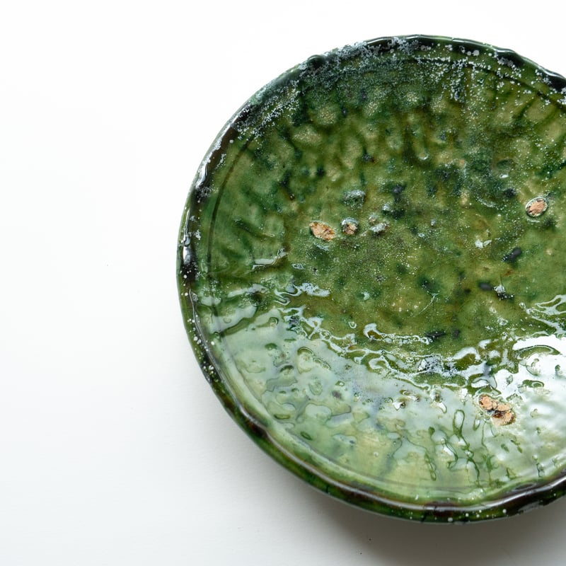 モロッコ/アンティーク・皿S ① | 黄魚オンラインショップ