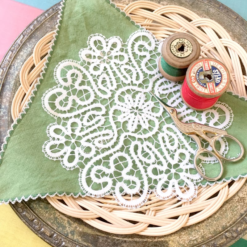 Atelier de Monde #2】イタリアのカントゥレース [Cantù lace d