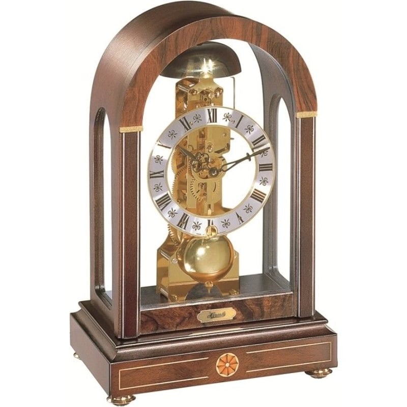 Hermle ヘルムレ 置時計 古時計 機械式 手巻き 南ドイツ ヴィンテージ