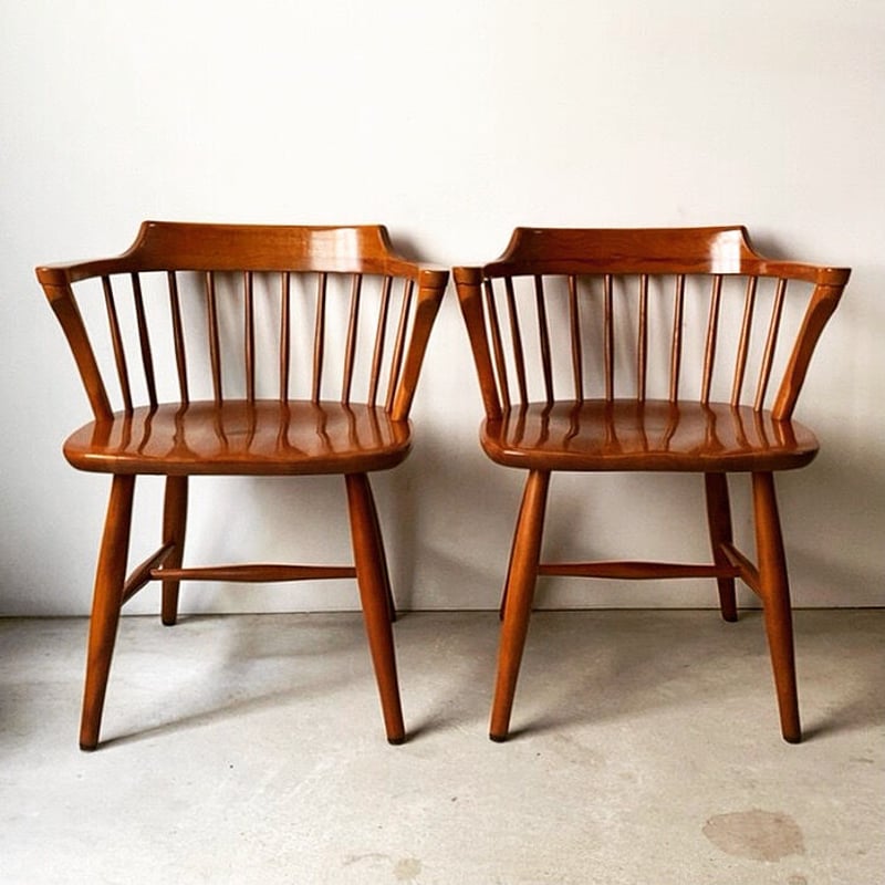 良品 飛騨産業 ダイニング アームチェア キツツキ キャプテンチェア 1