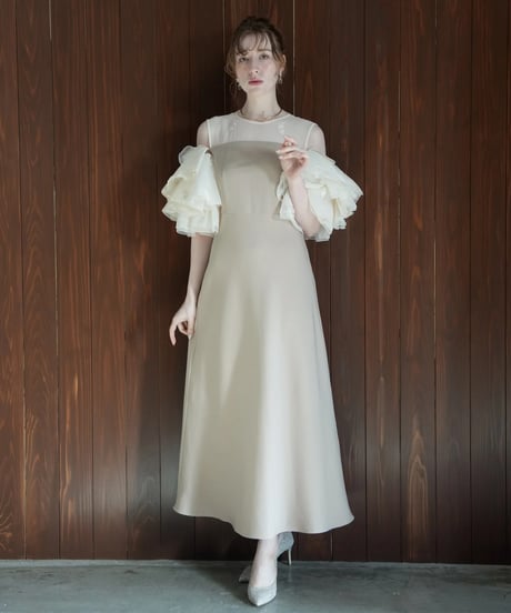 即発送)Acka lace flare dress size1