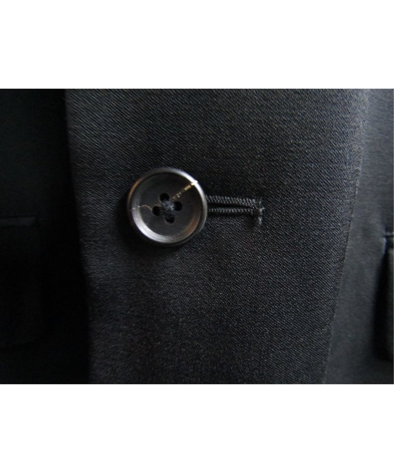 07aw yohji yamamoto pour homme 黒 タキシードクロス デザインジ