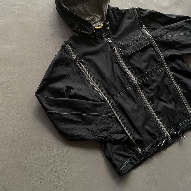 90s 美品 ARMANI JEANS ドライバーズ ニット ジャケット 刺繍 90s 美品