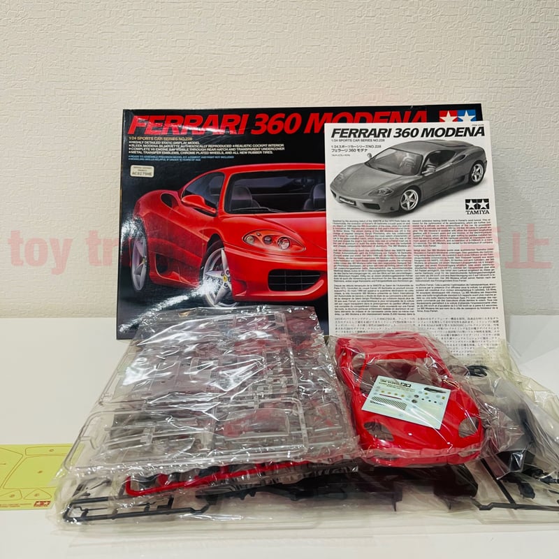 タミヤ模型 フェラーリ F360 モデナ 1/24 Ferrari 360 Modena スポ