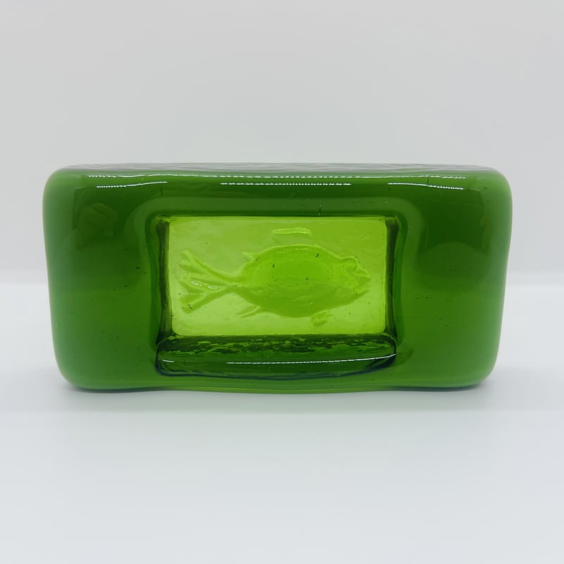 エリックホグラン アッシュトレイ 灰皿 小物入れ 北欧 ガラス 雄牛 牛