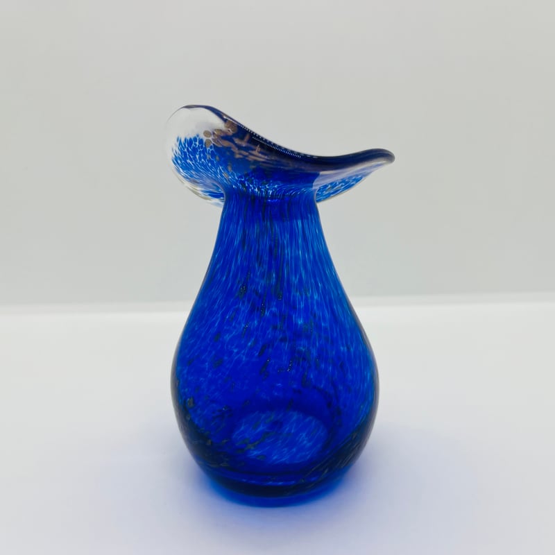 フラワーベース ブルー×ゴールド | sugallery