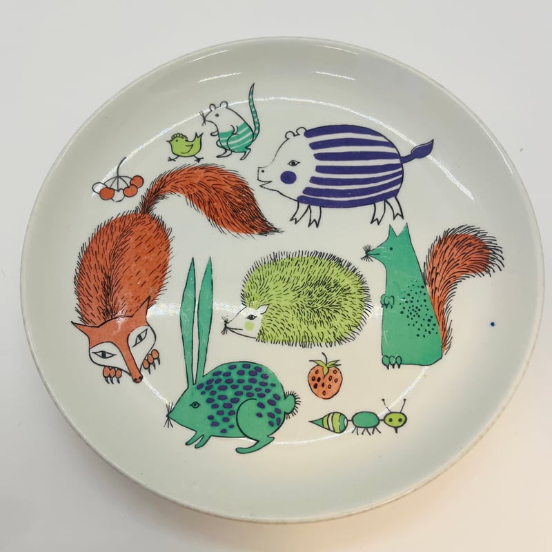 Gunvor Olin-Gronqvist】ノアの箱舟-プレート《Arabia 》 | su