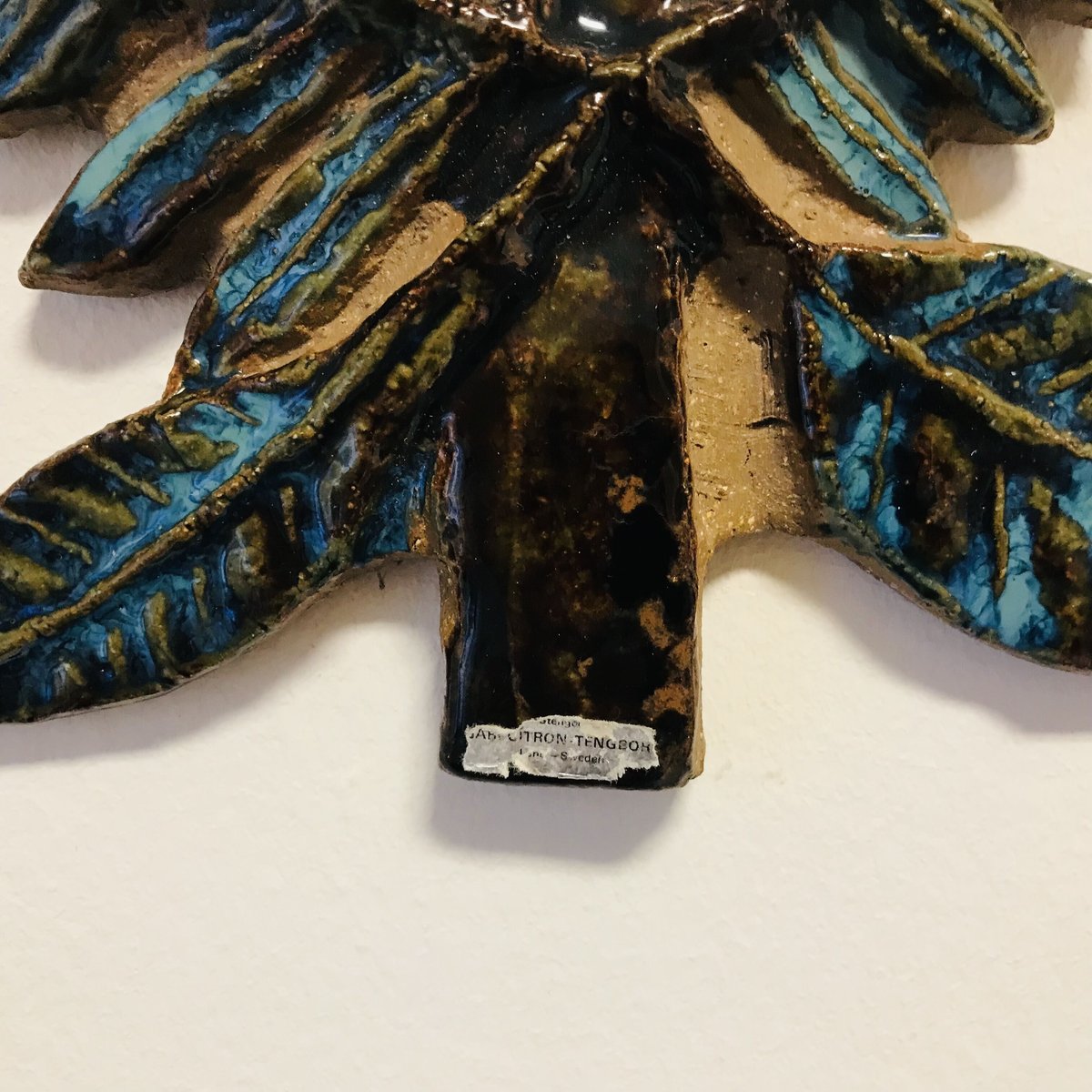 Gabi Citron-Tengborg】ブルーのお花の陶板① | sugallery