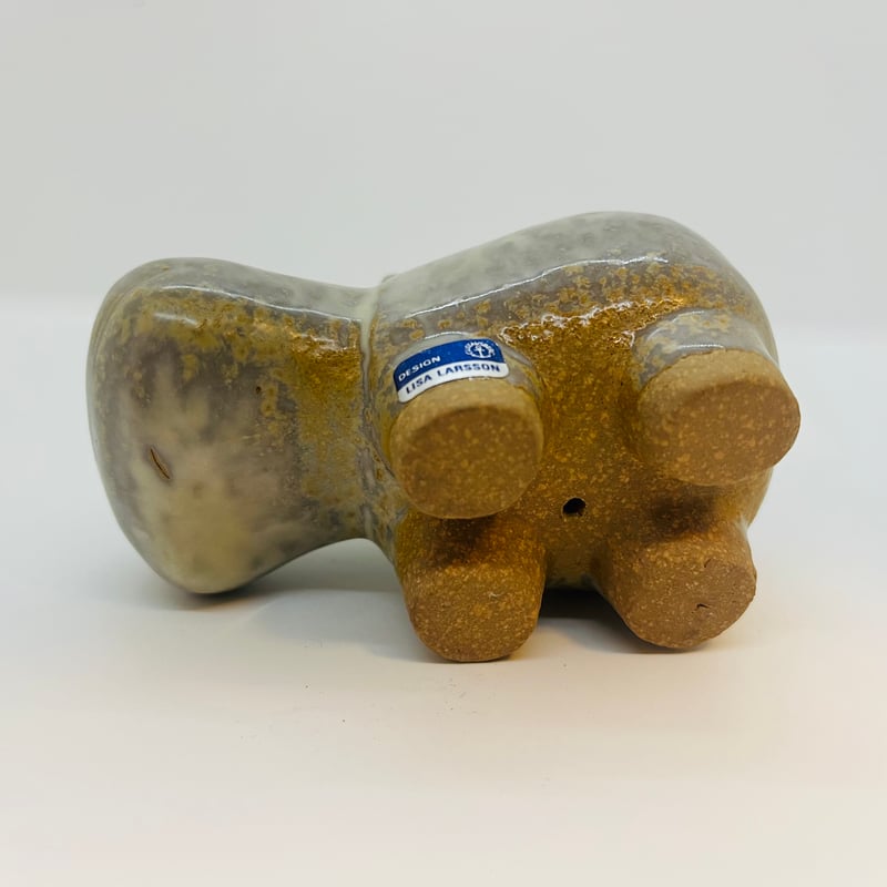 訳アリ！【Lisa Larson / リサラーソン】Menageri カバ《Gustavsbe