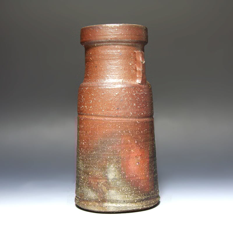 人間国宝 藤原啓 備前花入 共箱 | HIYOSHIDO