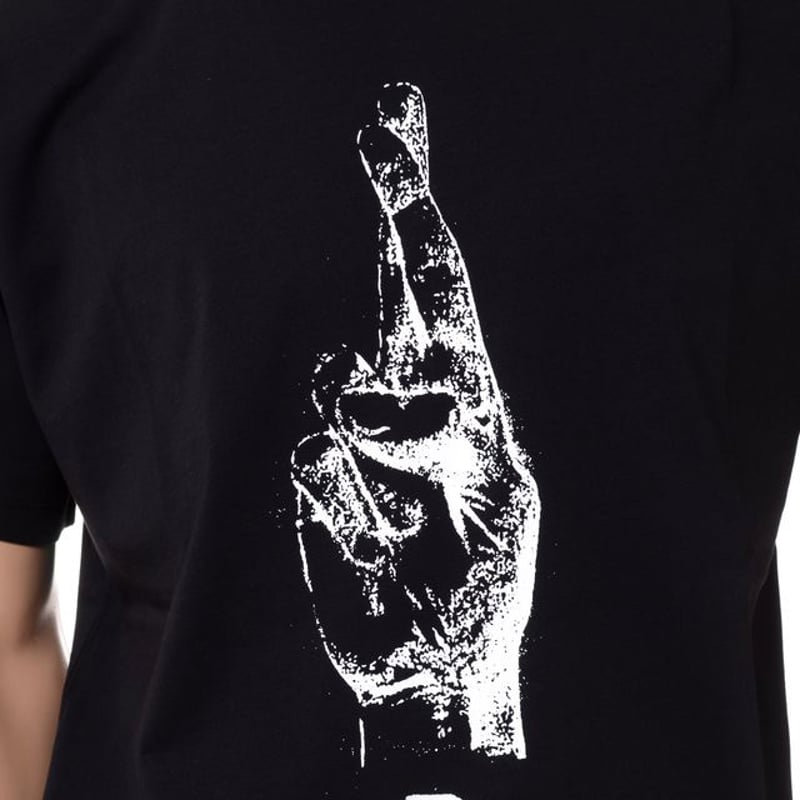 ラフシモンズ RAF SIMONS Oversized T-shirt with hand s