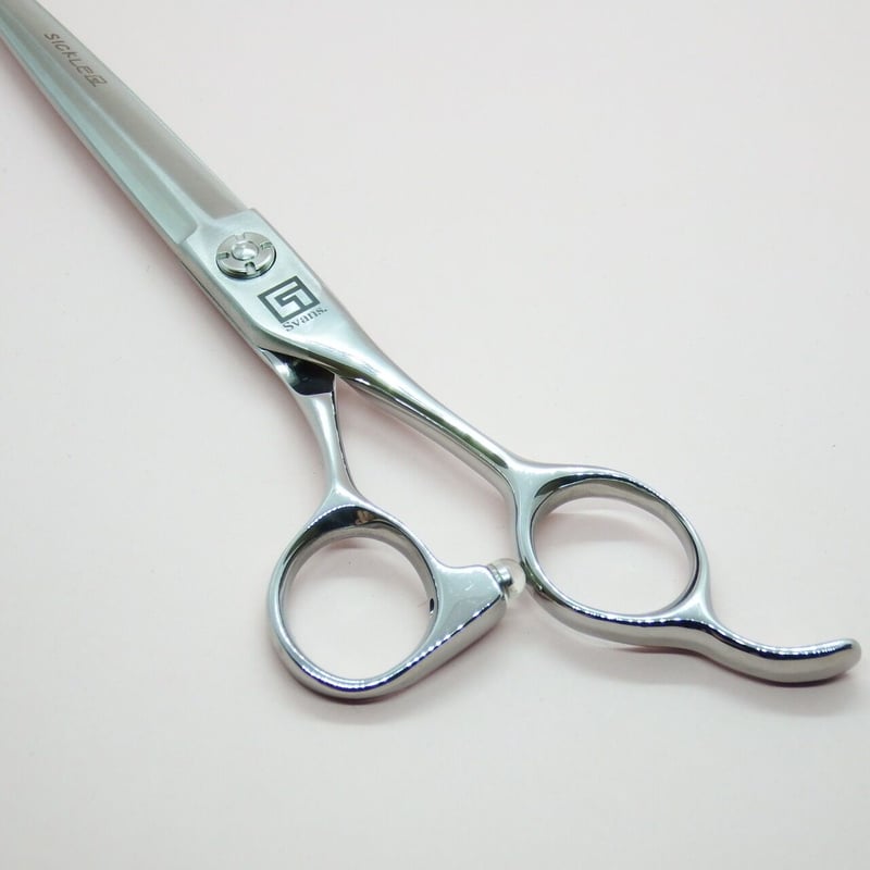 新品☆フェニーチェ ストレートシザー☆ギザ刄☆トリミングばさみ☆7インチ