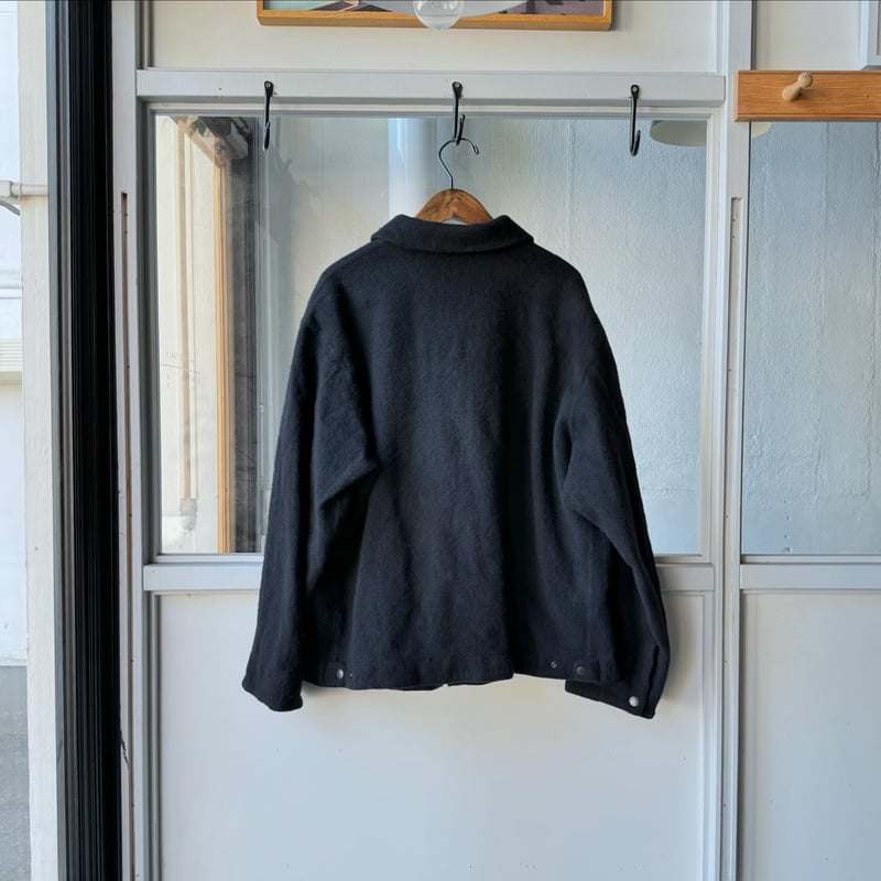 COMOLI 縮絨ウール ジップショートジャケット | Less Higashikawa