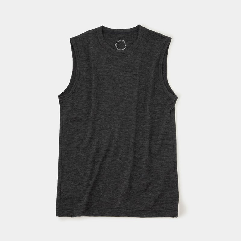 山と道 100% Merino Light Sleeveless - Men ※在庫な