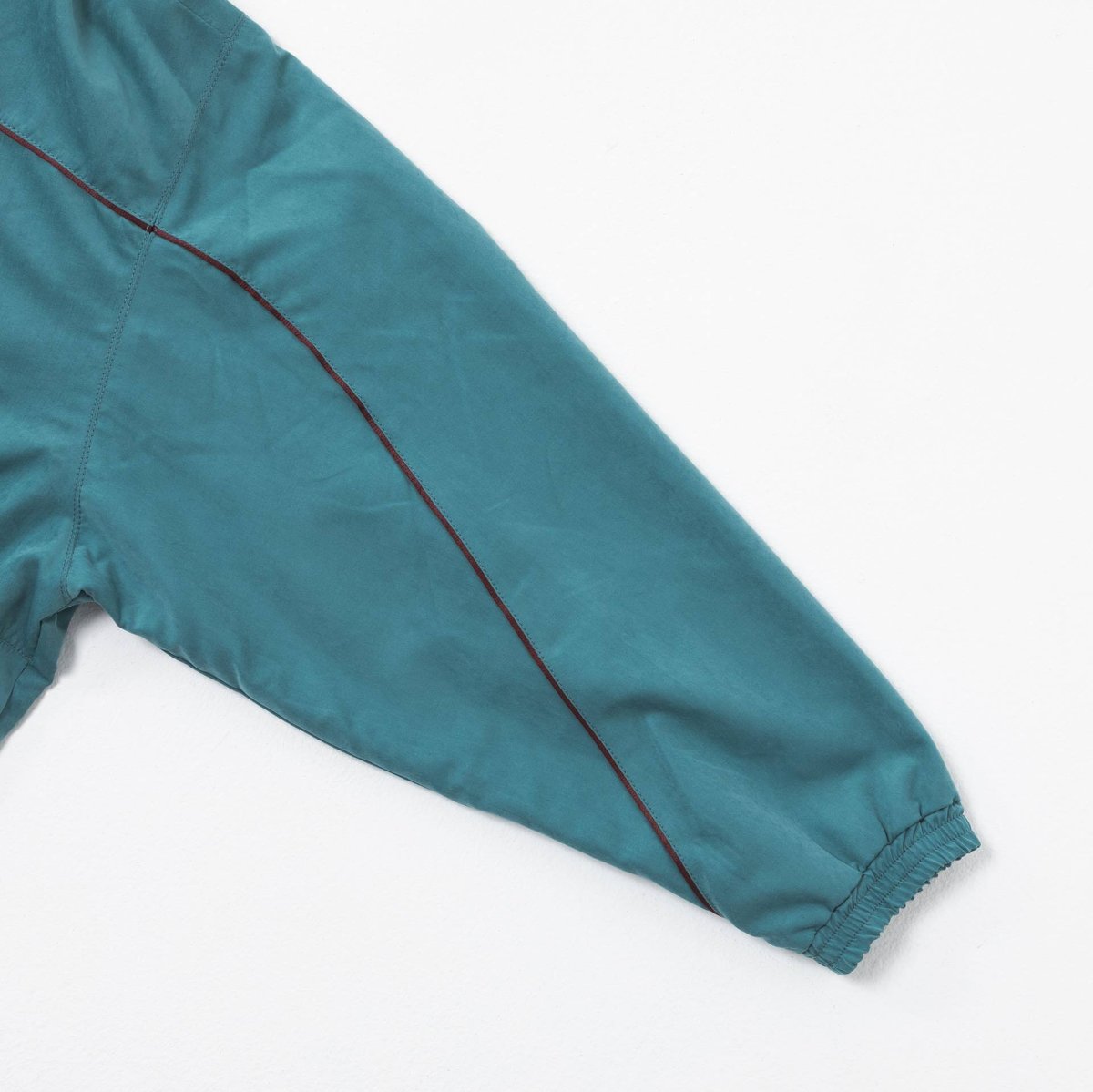 ミュージシャン harapeco Color Suede blouson-Blue Green Color Suede