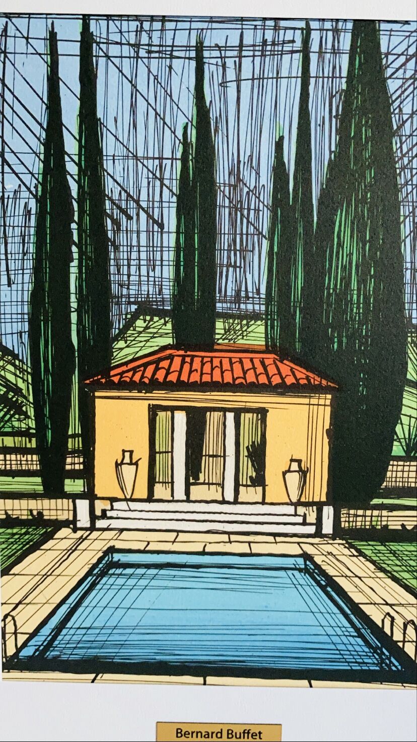 BERNARD BUFFET ベルナールビュフェ リトグラフ集 作品集 貴重