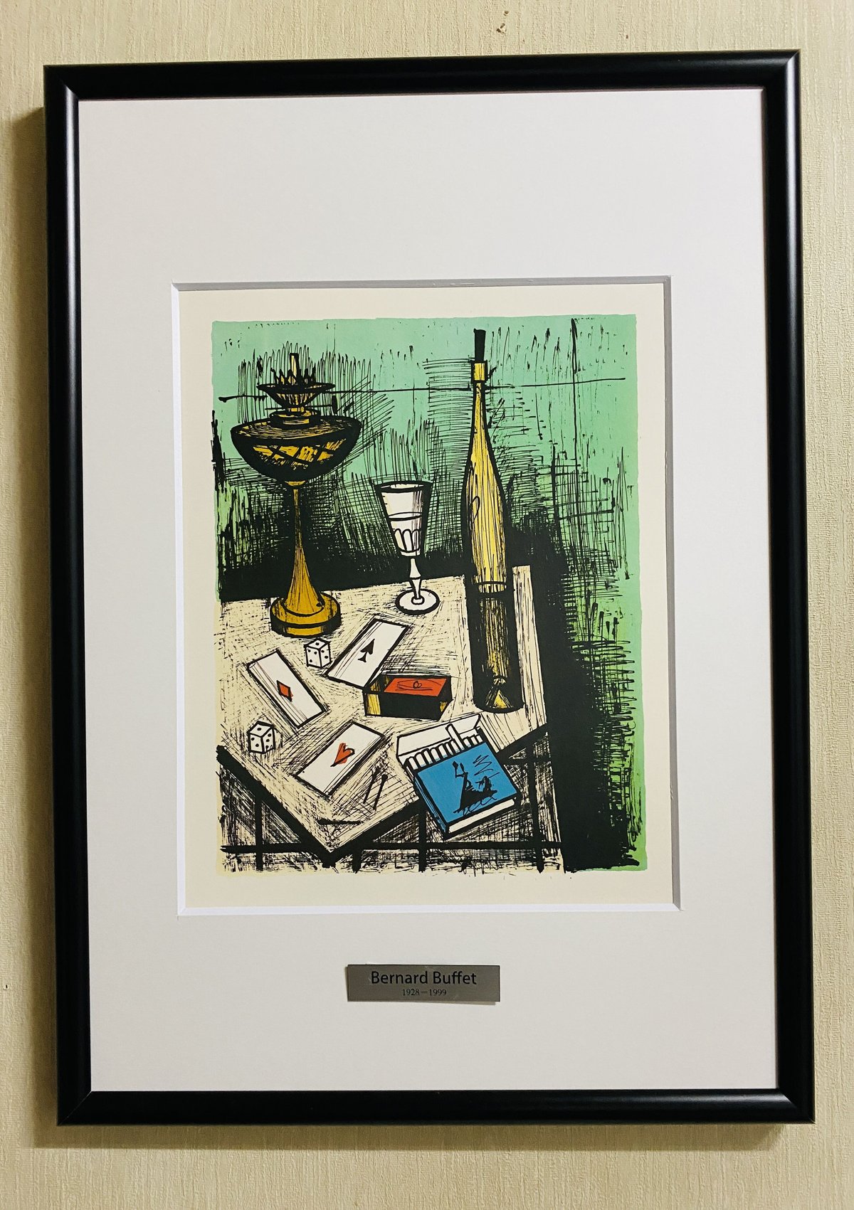 アートフレーム ベルナール・ビュッフェ＜3つのエース＞ | A.Gallery