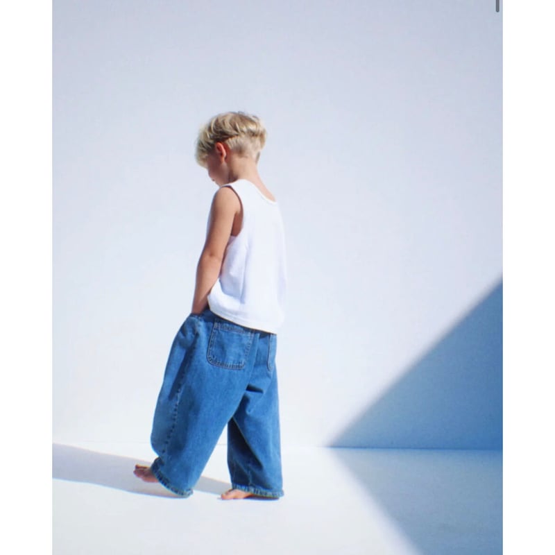 ZIGGY ZAZA suki denim jean blue(18-24M,3-4Y,4-5