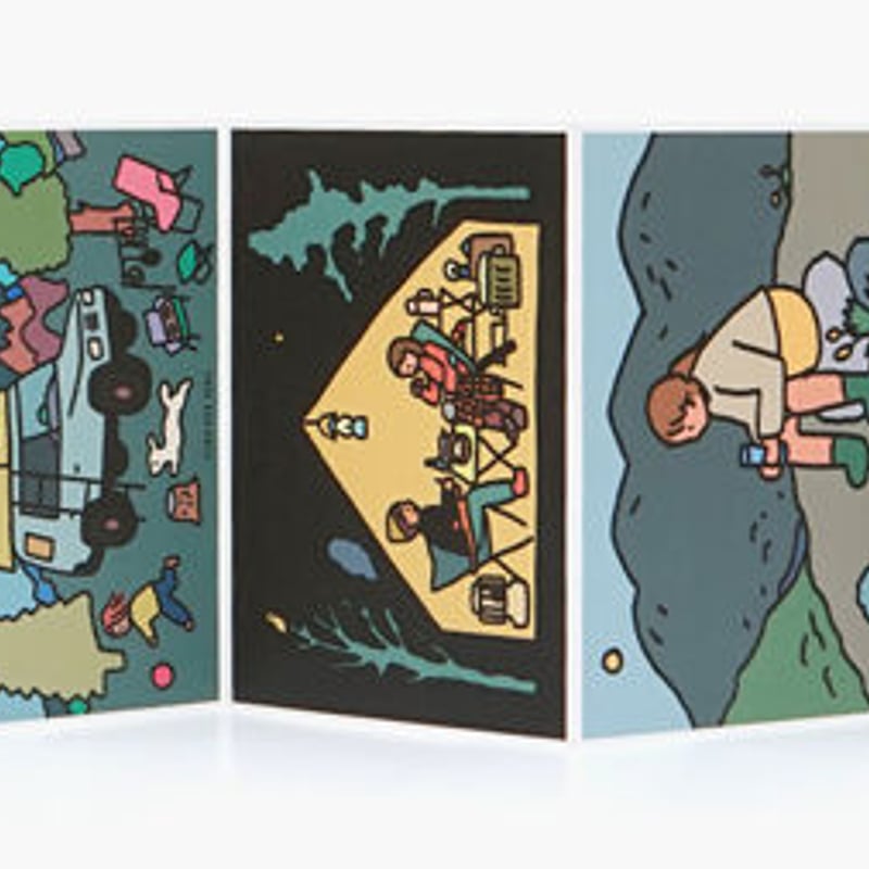 CAMPING | Postcard set | ZERO PER ZERO_JP