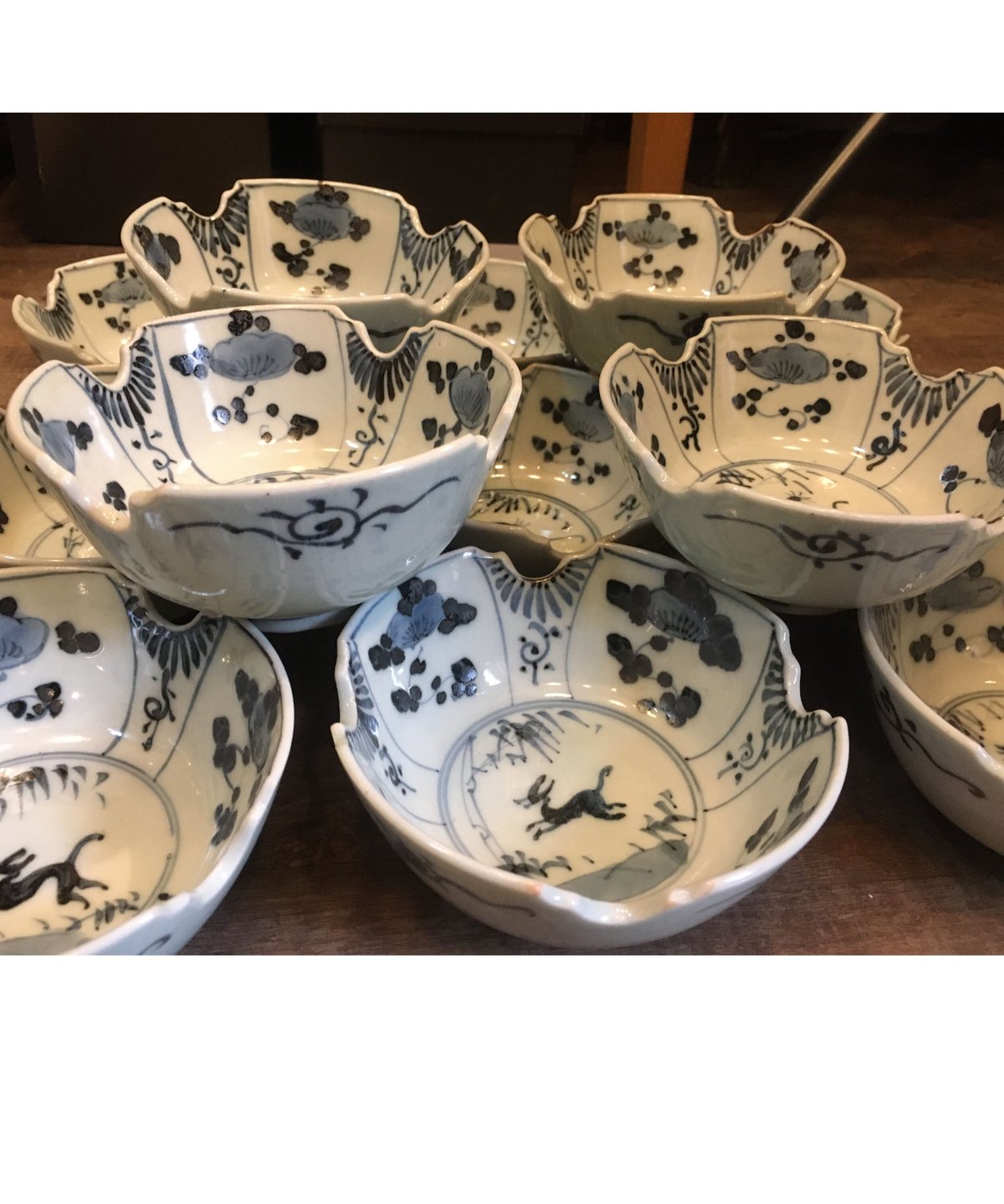 瀬戸焼 織部薄端 30cm 明治〜昭和初期 【公式通販】