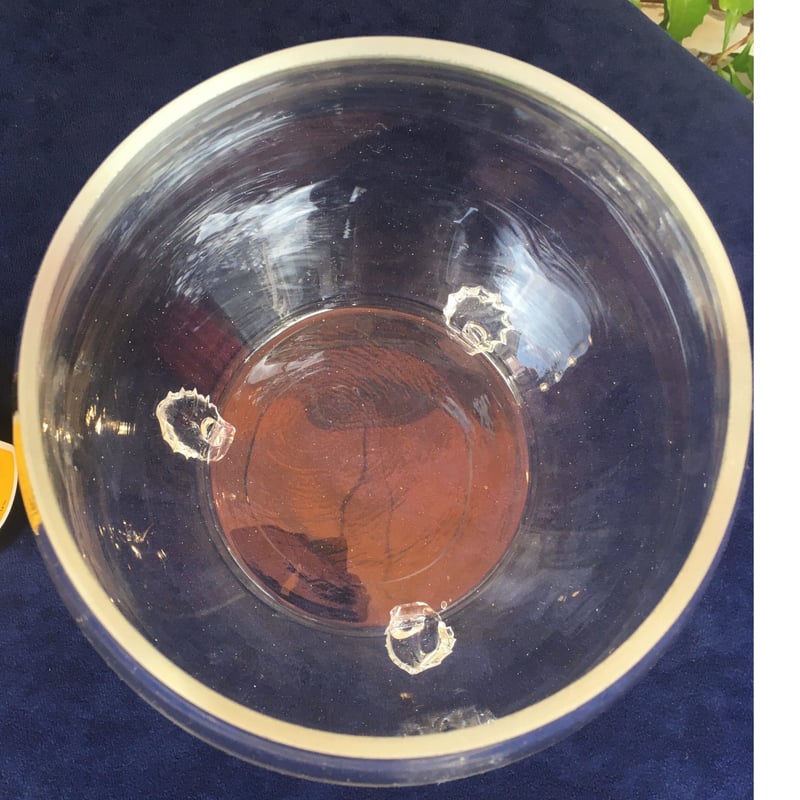 和硝子 樽型金魚鉢 吹きガラス 昭和初期 | れいゆぅる rayures