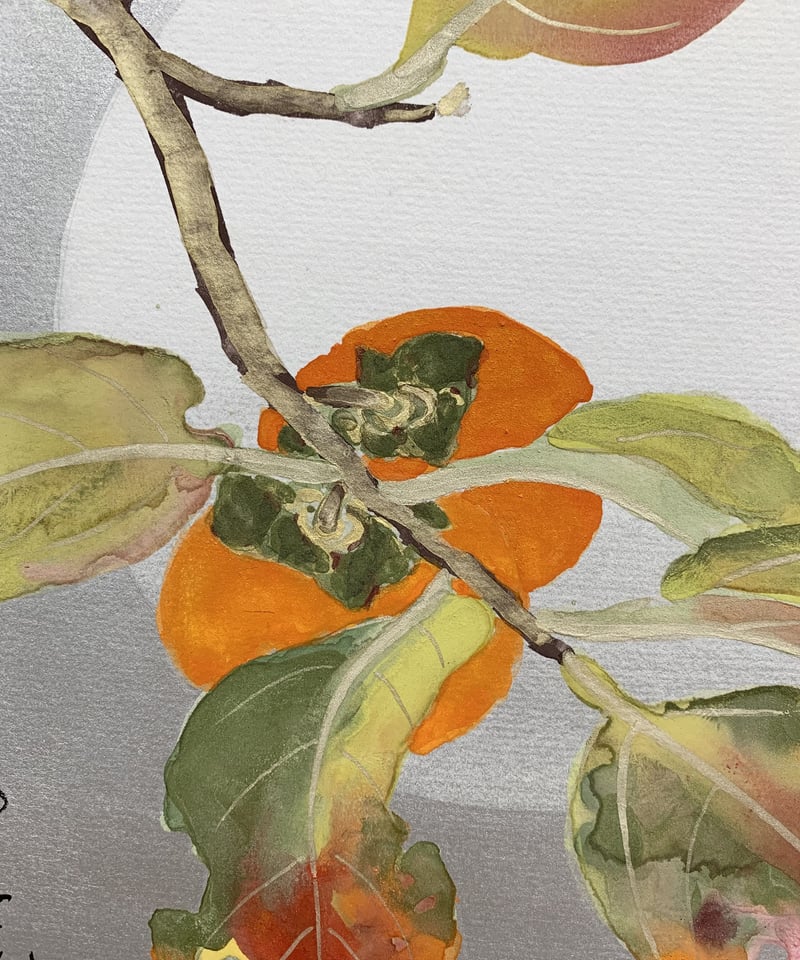 柿と月 / Persimmon & moon | 中島養進堂