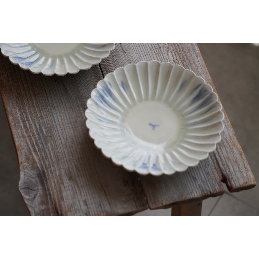 鈴木まどか】安南菊割五寸浅鉢 | Kinilu STORE