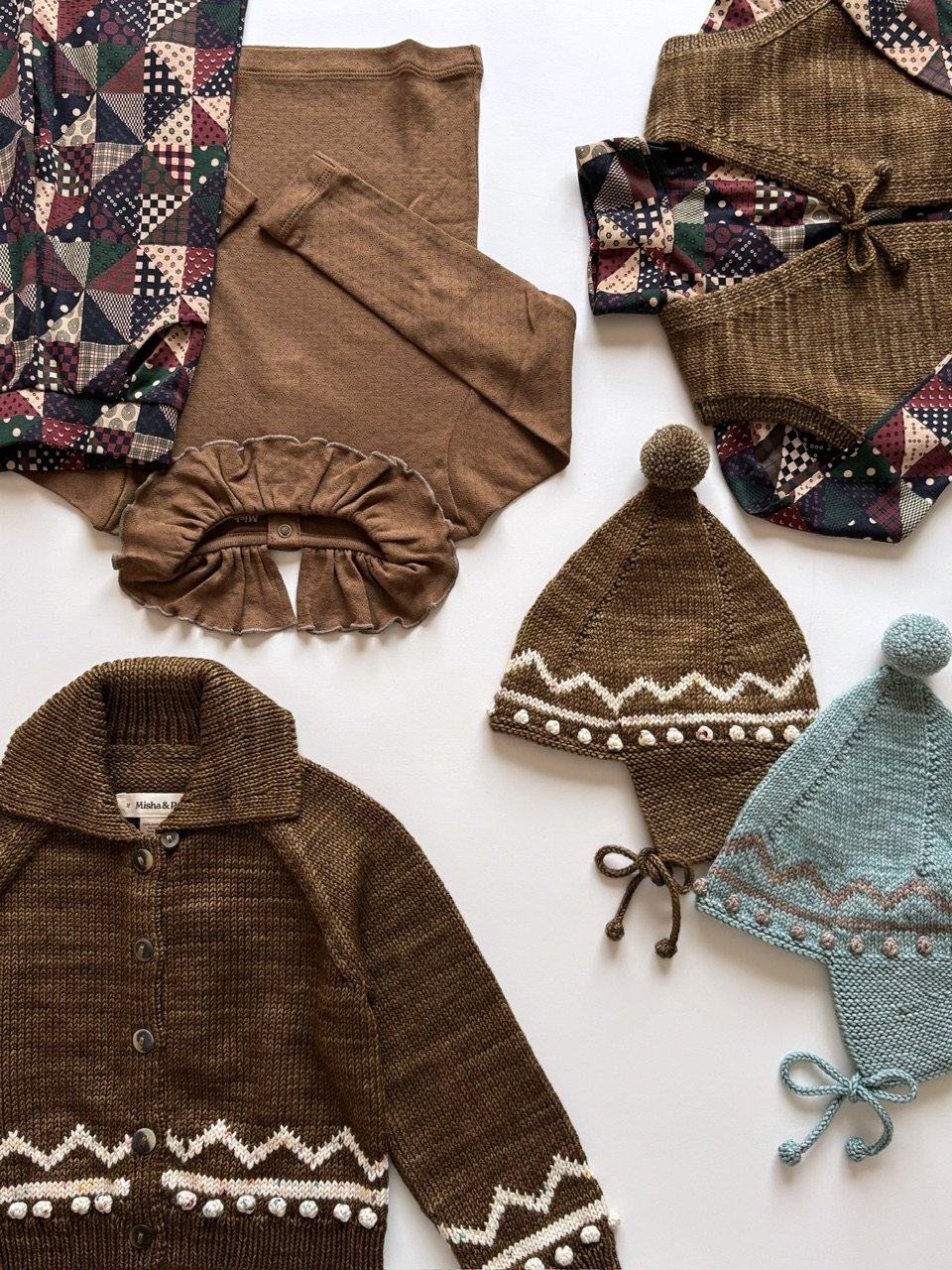 Misha Puff zigzag hat 2-4y misha&puff pointy zigzag 2-4y Misha