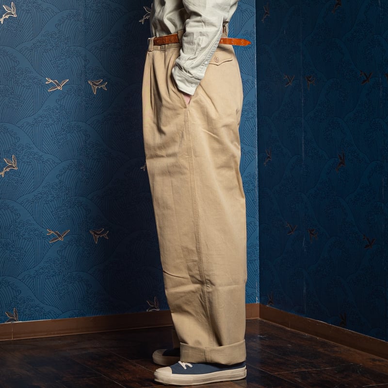 French Army M52 Chino Trousers Late Size 35 | U