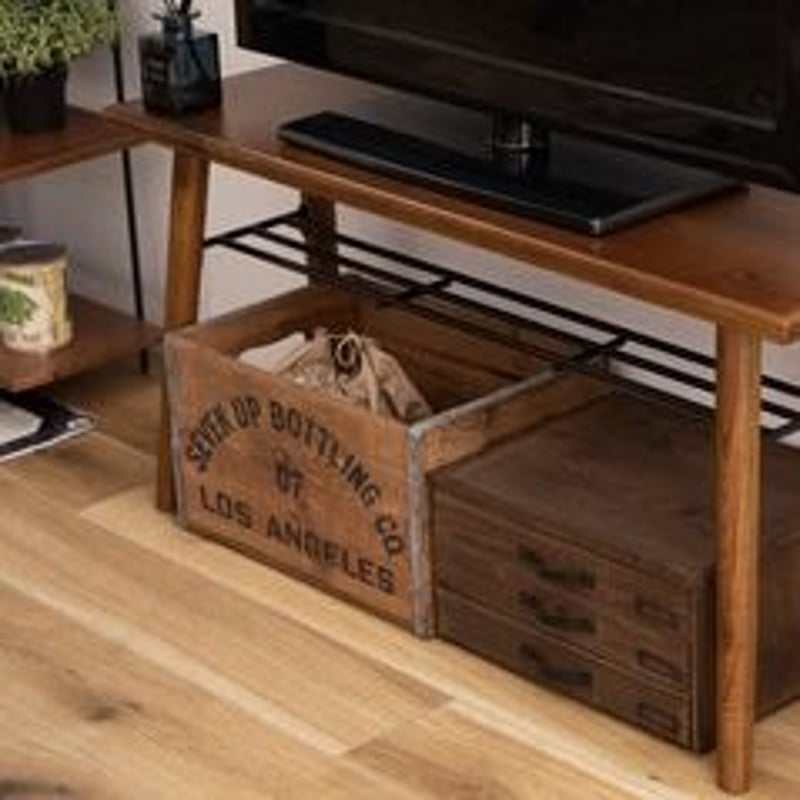 VINTAGE LIKE 7UP WOOD BOX / ウッドボックス / M , L /