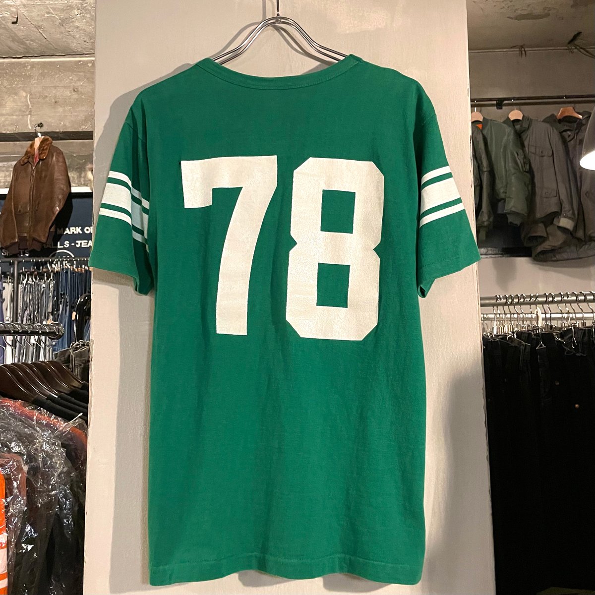 70s Champion S/S ヴィンテージTシャツ Size L USA製 ナンバリング