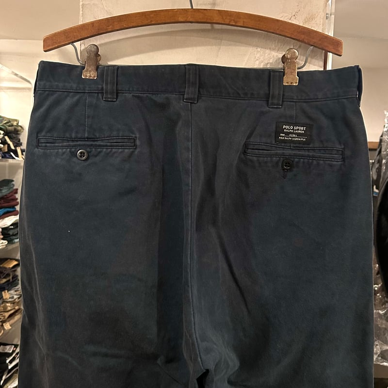 90s POLO SPORT ポロチノ ラルフローレン RALPH LAUREN チノパン ネ
