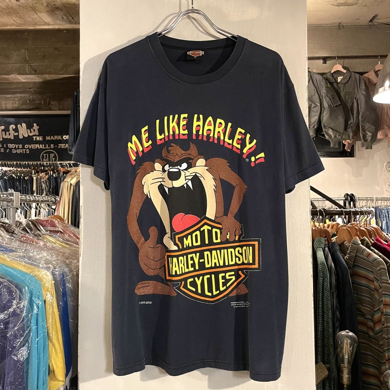 90s HARLEY-DAVIDSON ハーレーT ルーニー・テューンズ ©︎1992 USA