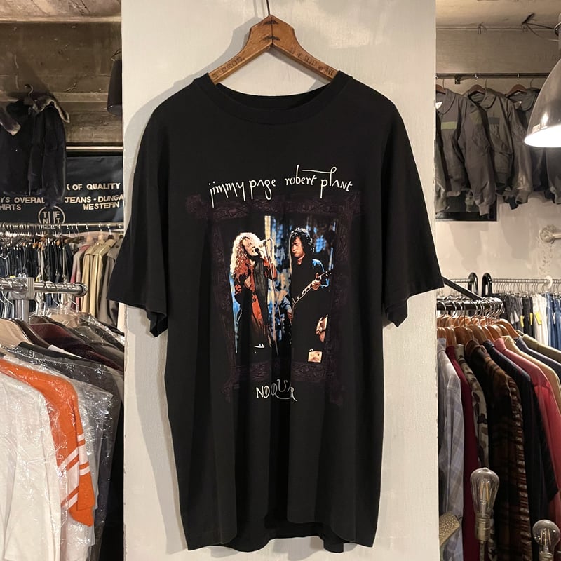90s Hanes Jimmy page × Robert Plant NO QUARTER