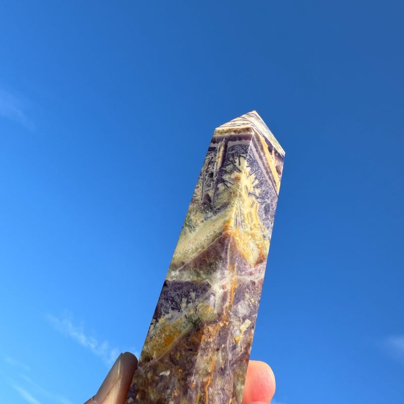 調和の彩石（いろいし）母岩付きフローライト | Studio Kururi