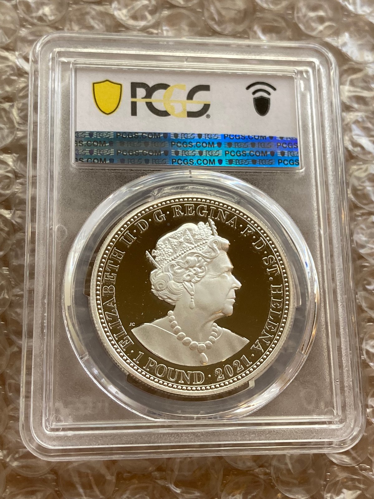 2022 エリザベス2世 2ポンド銀貨 セントヘレナNGC PF69UC 044 2022