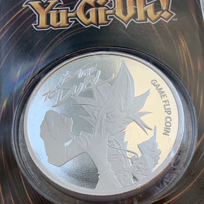 25周年記念版】遊戯王 武藤遊戯 ニウエ国 1オンス 2ドル銀貨 シルバー