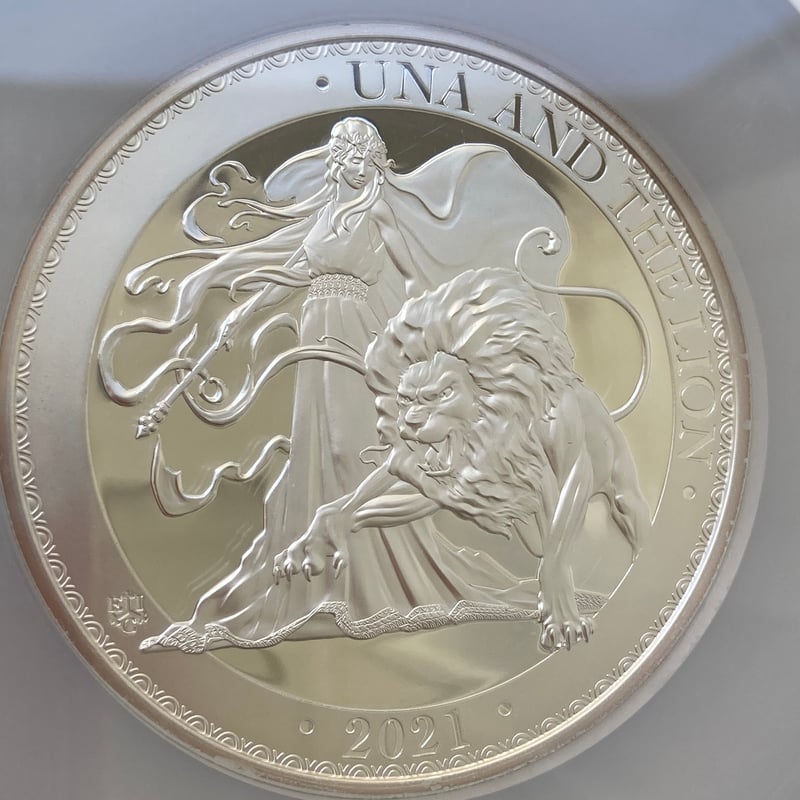 2021年イギリス アルフレッド ザ グレート ￡5 金貨 NGC PF70UC 2021年