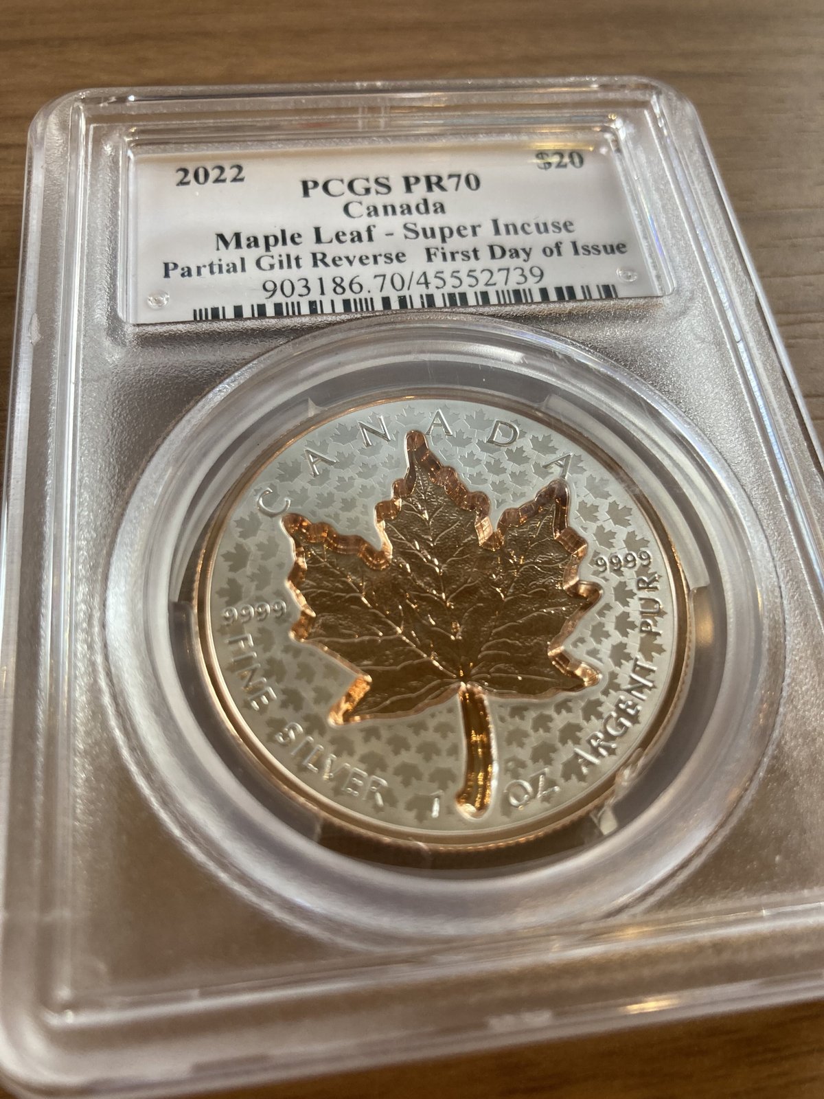 NGC PF68☆2010 カナダ メイプルリーフ 銀貨 純銀 記念 NGC PF68☆2010