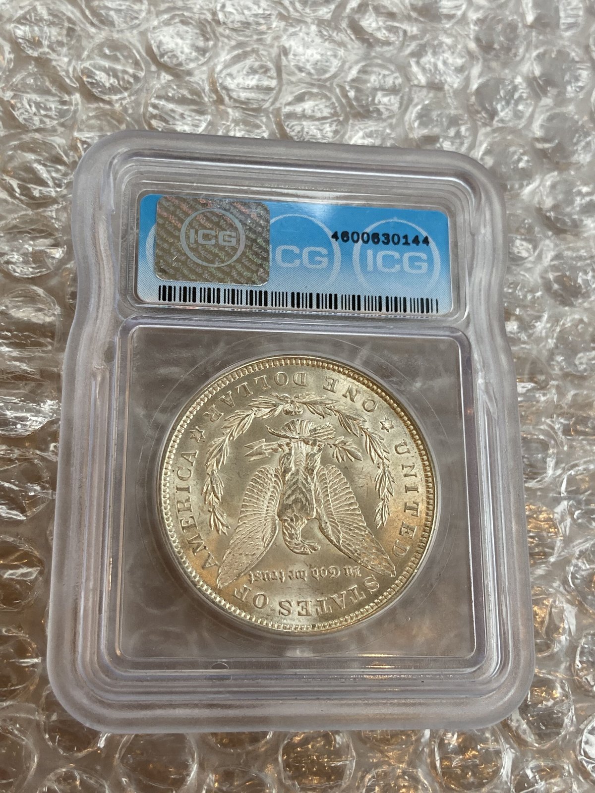 ICG鑑定MS65】発行最終年度記載あり 1921年 モルガンダラー モーガン