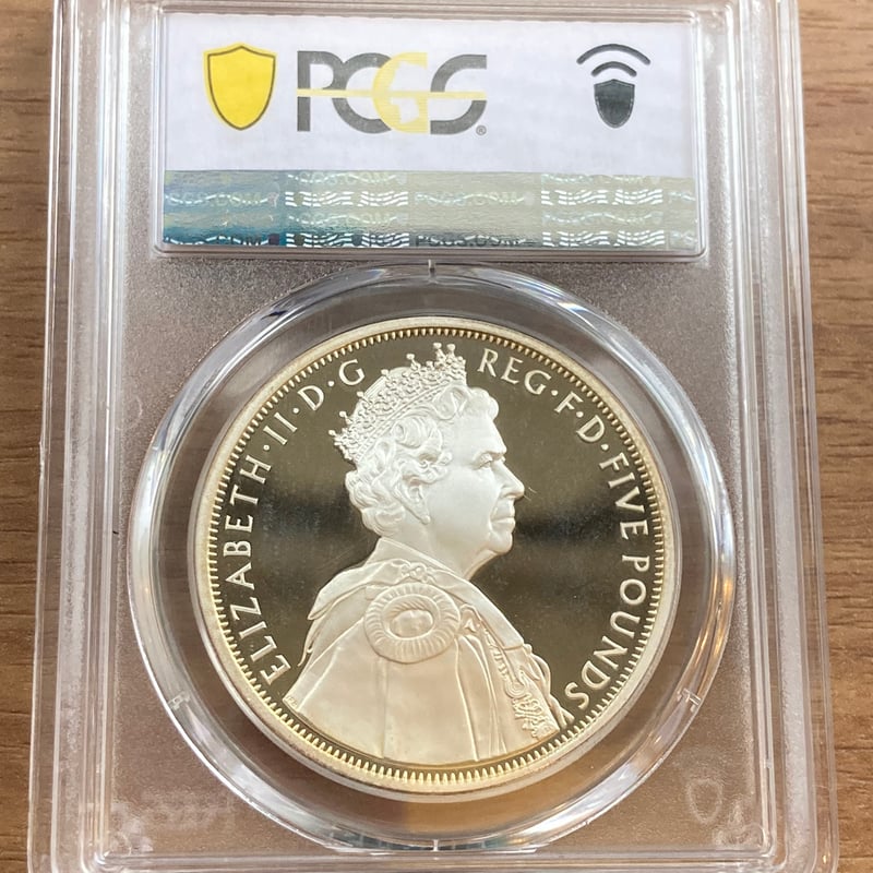 PCGS鑑定PR68 ダイヤモンドジュビリー 2012年 エリザベス女王60周年