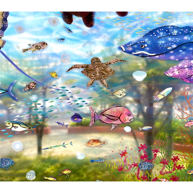 氷の上で踊るメダリストたちの美しいA4クリアファイルと版画