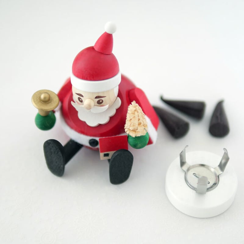 ドイツ ミニ パイプ人形 サンタクロース 煙だし人形 香炉 | 世界の猫祭