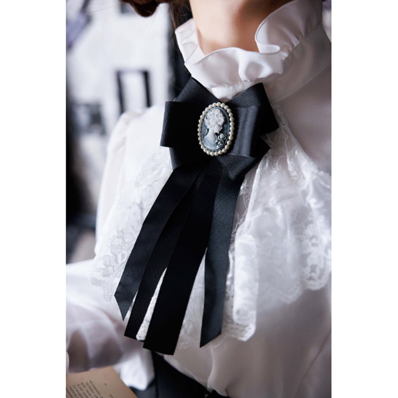 Lisette カメオ ご婦人のブローチ ITARY Lisette カメオ ご婦人の