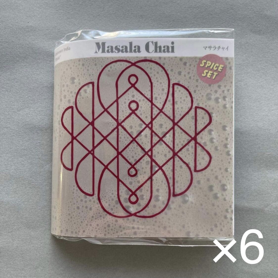 UNKNOWN INDIA ＃DRINK】マサラチャイスパイスセット（2セット）×6個