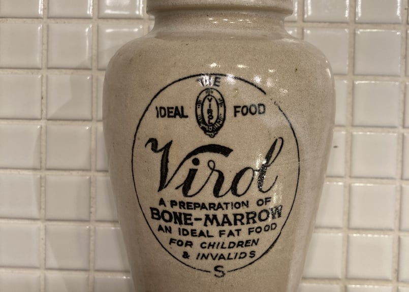 Virol(ヴァイロール)陶器ポット Big | アンティーク雑貨店 Antique cise