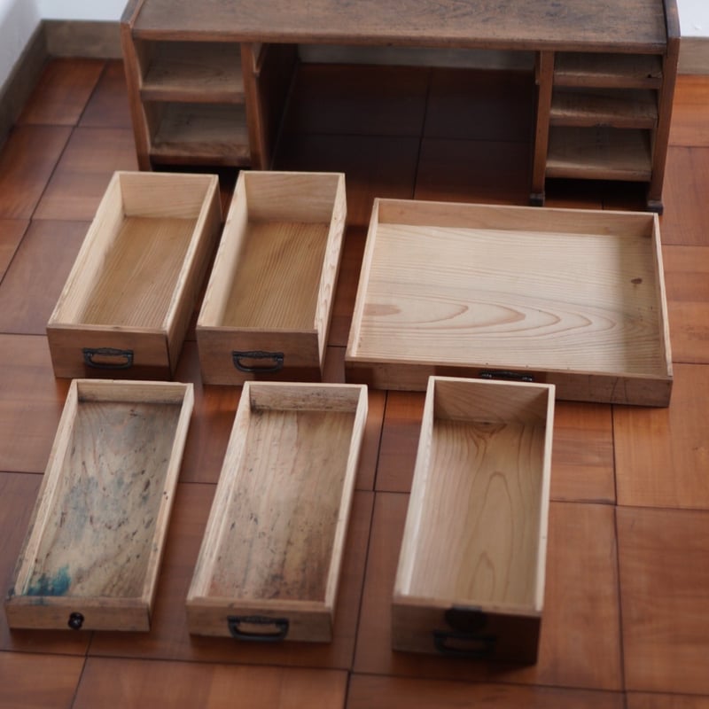 机 テーブル 文机 書き物机 引き出し収納 古道具 古家具 ビンテージ